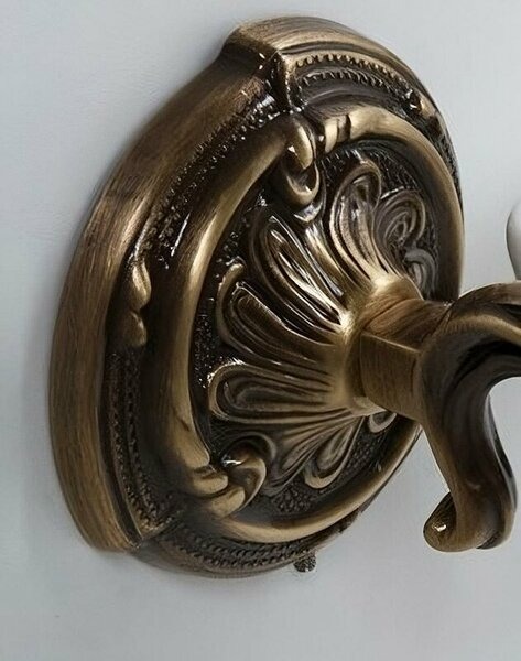 Полотенцедержатель с мыльницей Art&Max Barocco AM-2057P-Br 